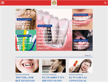 Tablet Screenshot of dentalyopticadelparque.com